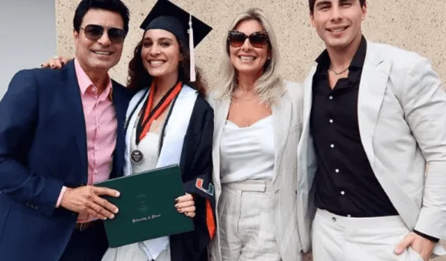  Chayanne y Marilisa Maronesse tienen dos hijos: Lorenzo Valentino e Isadora Sofía​. Foto: difusión    