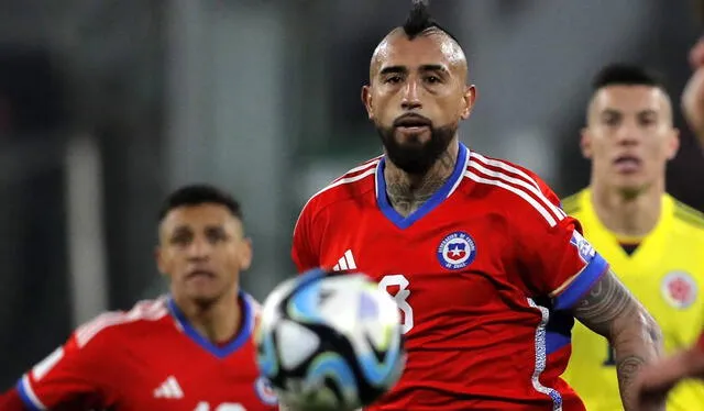  Letelier criticó a Arturo Vidal por sus declaraciones contra Ricardo Gareca. Foto: AFP    