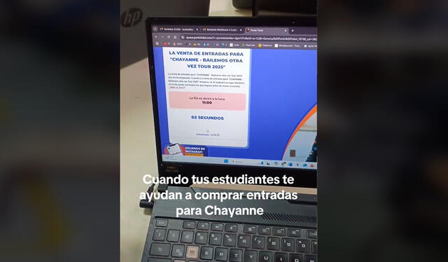 Clip es viral en redes. Foto: TikTok    