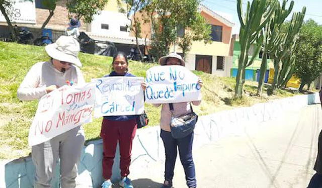  Familiares exigen justicia. Foto: Noticias Arequipa  