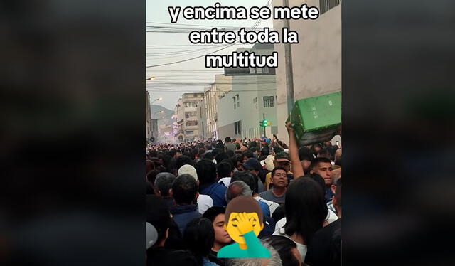 Clip es viral en redes. Foto: TikTok    