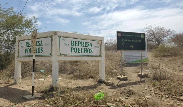 Se seca. Poechos es el único reservorio que tiene Piura. Foto: La República   