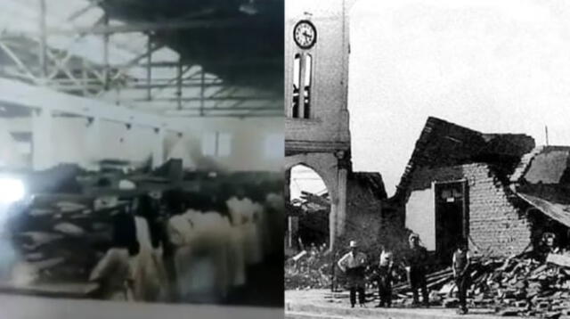  La fábrica Cantabria despues del terremoto de 1970 - Huarmey: Foto: Facebook Huarmey Identidad &amp; Cultura / Áncash al día   