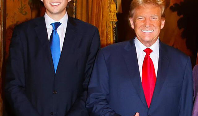  Barron Trump vivió junto a su madre, Melania Trump, en la Torre Trump. Foto: ABC   