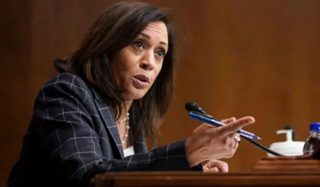 Kamala Harris como Senadora. Foto: BBC   