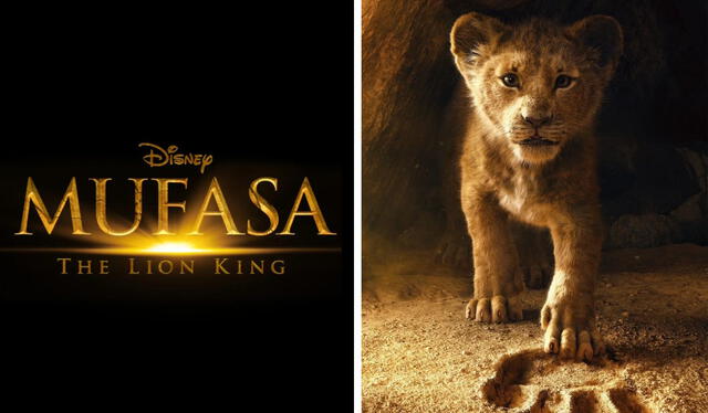 Película tendrá live action. 'Mufasa: el rey león' se estrena el 20 de diciembre del 2024. Foto: composición LR/ Disney    