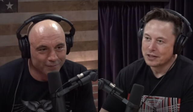 Joe Rogan junto a Elon Musk. Foto: FEE ORG   