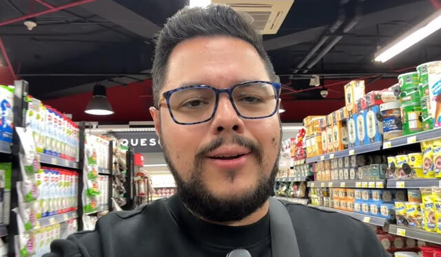  Alirio Real, creador de contenido de nacionalidad venezolana, comparó el supermercado Wong con el Jumbo de Santiago de Chile. Foto: YouTube   