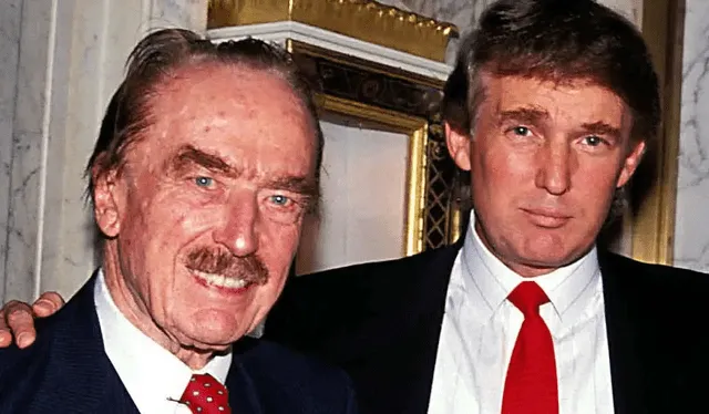  Donald Trump comenzó su carrera empresarial en el negocio inmobiliario bajo la tutela de su padre, Fred Trump. Foto: El Diario   