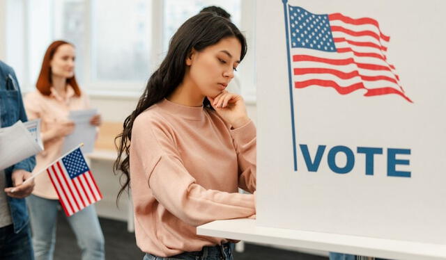 Día de votaciones en Estados Unidos. Foto: Clarin   