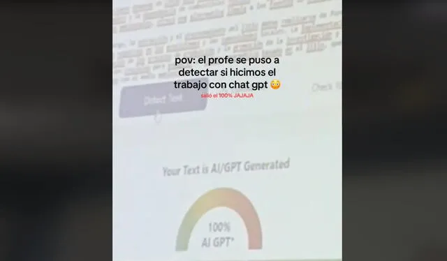 Clip es viral. Foto: TikTok   