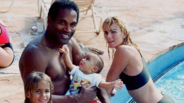 Nicole Brown y O.J. Simpson, tuvieron dos hijos. Foto: internet   