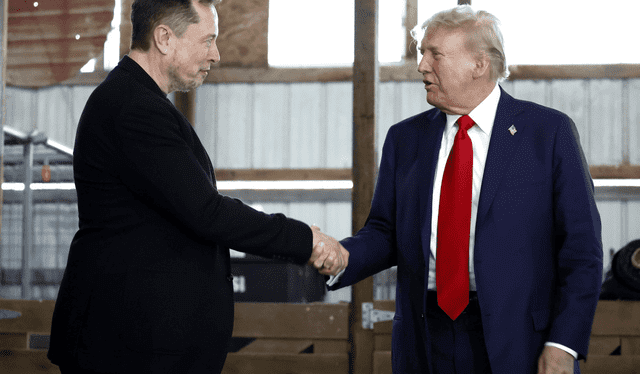  Trump y Musk se juntaron en diversas ocasiones, teniendo la oportunidad de hablar de diversos temas referidos al futuro de Estados Unidos. Foto: Newsweek   