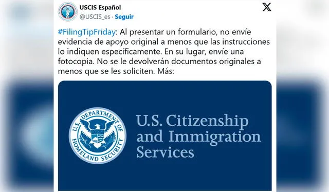  Para evitar problemas futuros, USCIS insta a los solicitantes a revisar constantemente las actualizaciones de los formularios en su sitio oficial. Foto: composición LR/X   