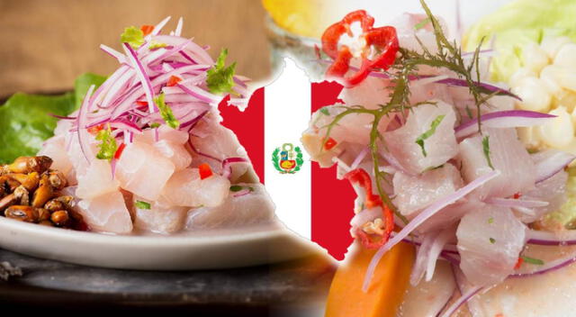 Ceviche peruano. Foto: TikTok   