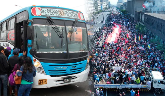 Paro de transportistas en Perú