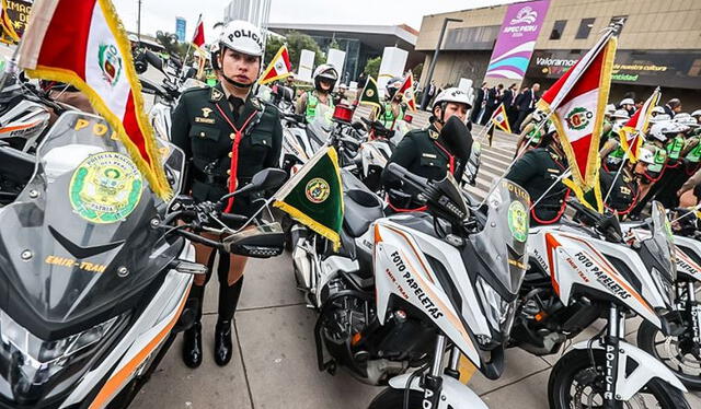 Se destinaron alrededor de dos mil agentes para la seguridad y protección de los diferentes momentos de la cumbre. Foto: Andina   