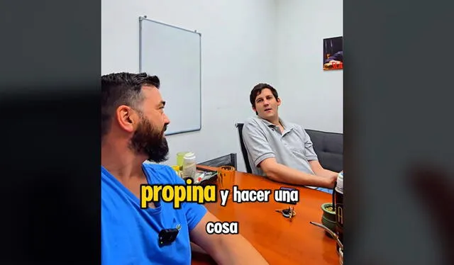 Clip es viral. Foto: TikTok   