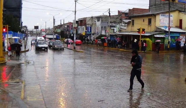 Senamhi recomienda a la población a mantenerse informados por fuertes lluvias