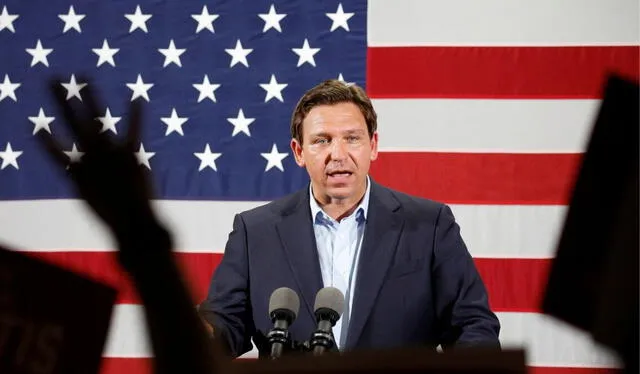 Ron DeSantis, gobernador de Florida. Foto: CNN   