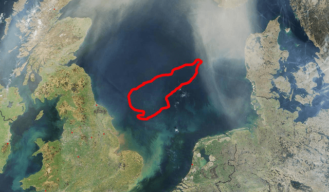  Al final de la última glaciación, el nivel del mar subió, cubriendo Doggerland y sumergieron la región bajo el Mar del Norte. Foto:Wiki   