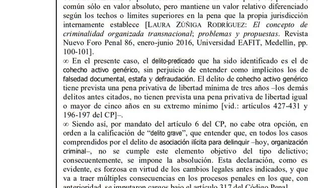 Las leyes 32108 y 32138 tendrán múltiples consecuencias en los procesos penales   