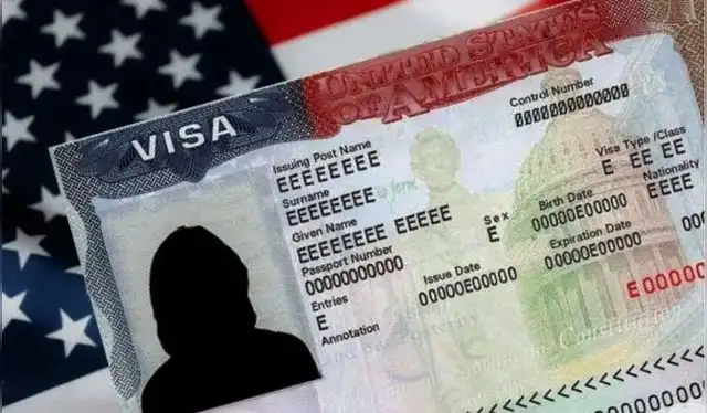 Visa americana para turistas. Foto: composición LR.   