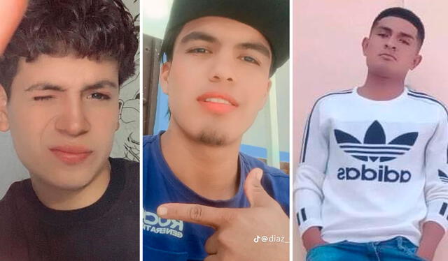  Miguel Polo, Luis Díaz y Romaní Aguirre son los jóvenes mineros asesinados. Foto: Sergio Verde/LR   