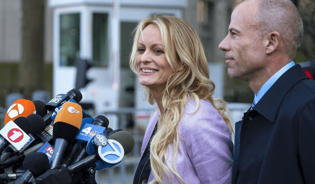 Donald Trump podría verse desafectado de las acusaciones relacionadas con Stormy Daniels. Foto: EL PAÍS   