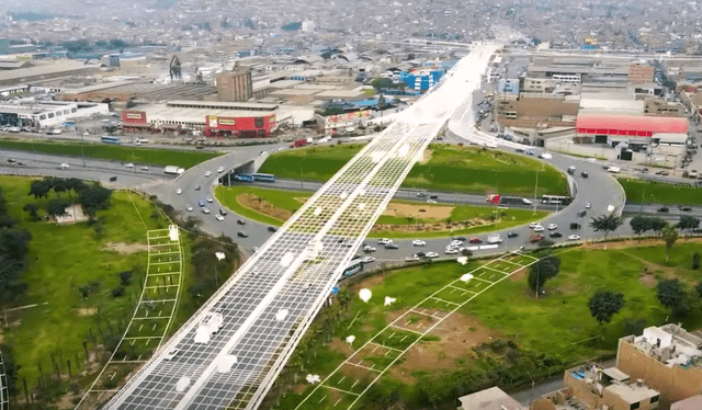  Así se vería el Anillo Vial Periférico. Foto: captura de pantalla/ProInversión/YouTube   