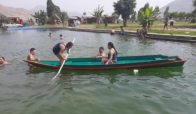  El Club Candamo se destaca por tener las aguas manantiales más grandes de Lima. Foto: Facebook.    