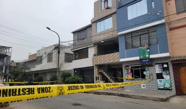 Efectivos policiales iniciaron con las investigaciones correspondientes: Foto: Pamela Advíncula LR.   