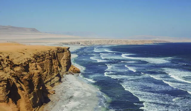 Playa de Paracas. Foto: Andina   