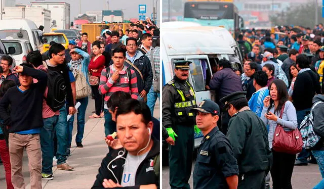 Paro nacional de transportistas en Perú