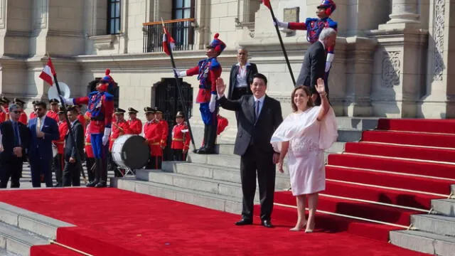 Dina Boluarte y  Luong Cuong. Foto: La República. 