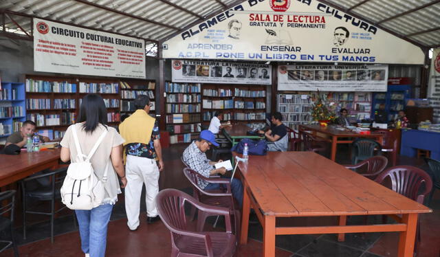  Sergio Montañez es vicepresidente de la Asociación Cámara Popular de Libreros Amazonas. Foto: Andina.    