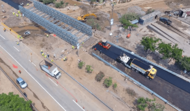 La autopista Ramiro Prialé enfrentó diversos desafíos desde el inicio de su creación hace más de 30 años. Foto: Andina   