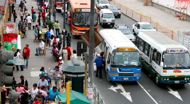 Paro de transportistas durante APEC