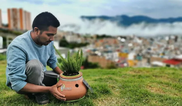  El ingeniero peruano Hernán Asto es el creador del proyecto Alinti    