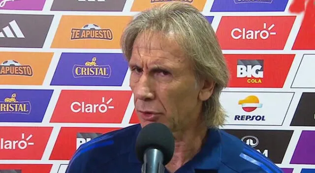  Ricardo Gareca también es criticado por periodistas chilenas. Foto: captura de Movistar Deportes    