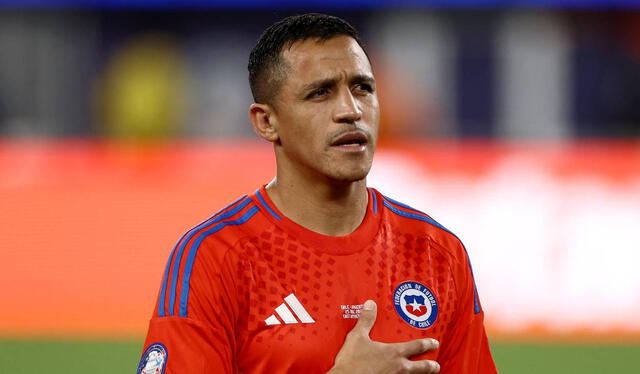  Los últimos partidos de Alexis Sánchez en el año fueron con camiseta de la selección de Chile. Foto: AFP    