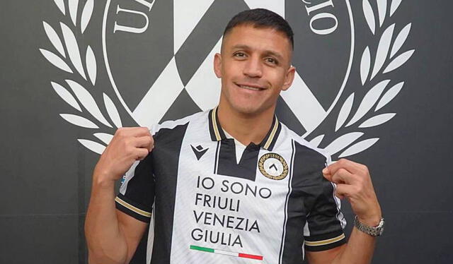  Udinese fue el primer equipo de Alexis Sánchez en Europa y volvió luego de 13 años. Foto: Instagram    