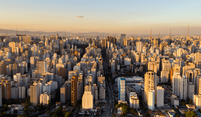  Sao Paulo, en Brasil, alcanzó los<strong> 22,6 millones de habitantes</strong>    