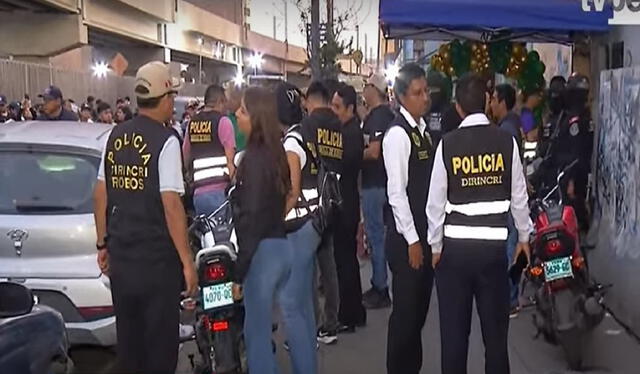  Policía investiga balacera. Foto: difusión    