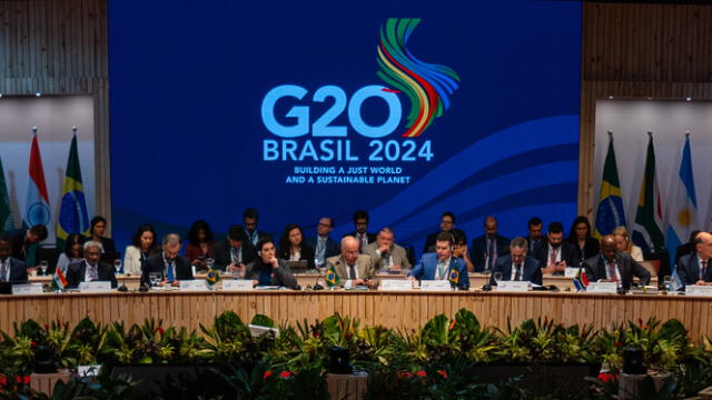  Luiz Inácio Lula da Silva, ha hecho un llamado urgente a los negociadores en la cumbre de la G20. Foto: AFP   