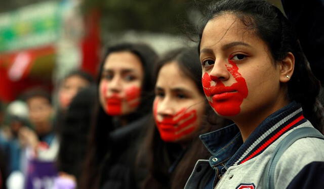 Frente a la ola de violencia contra la mujer, diversos colectivos feministas tomaron esta medida para marchar y reclamar por sus derechos. Foto: Difusión.   