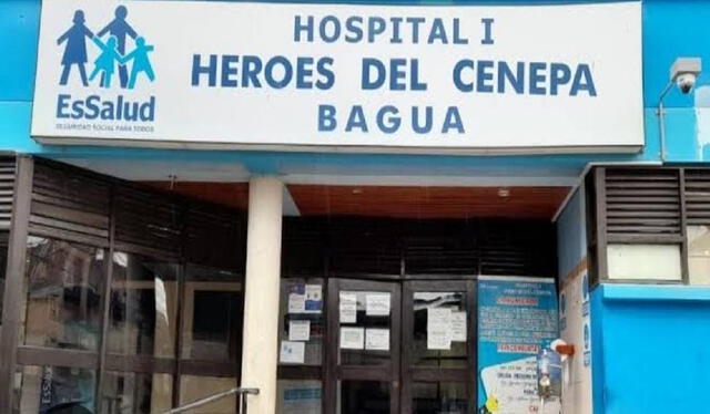  Víctima de violación es atendida en hospital de Bagua. foto: difusión    