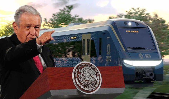 La ruta de los primeros tres tramos del Tren Maya fue inaugurada el 15 de diciembre del 2023. Foto: Excélsior.    