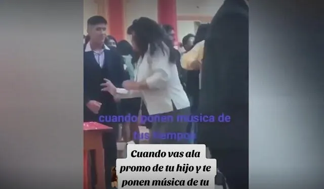 Clip es viral. Foto: TikTok    