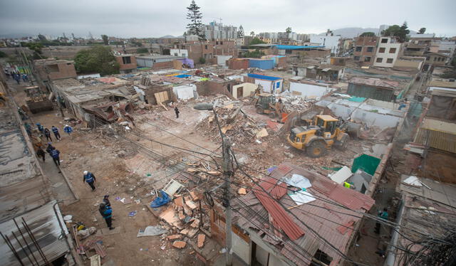 Vecinos de la zona aseguran que cuenta con los titulo de propiedad y se niegan a ser desalojados del lugar en donde han vivido por años. Foto: Difusión.   